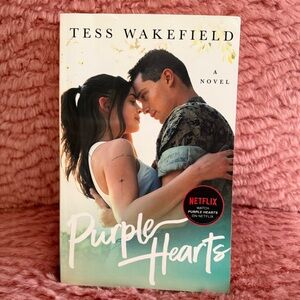Purple Hearts Novel by Tess Wakefield - Book